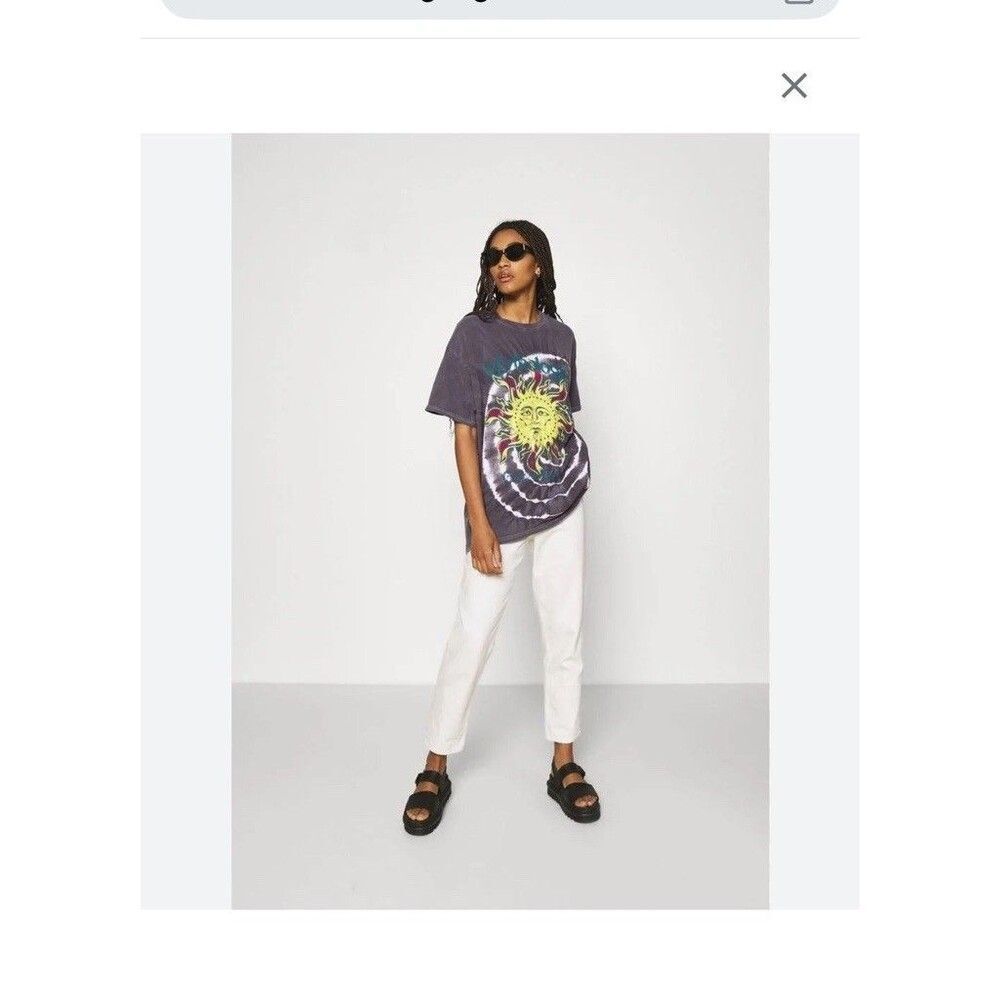 BDG Urban Outfitters T Shirt Oversized L XL Mythologies Tie Dye Purple Women - Picture 11 of 16